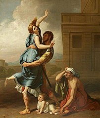 A Group from Rape of the Sabines (after Poussin)