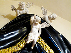 Altare della Pietà, di Orazio Marinali, particolare.