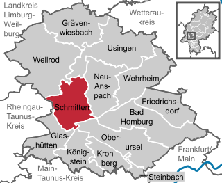 <span class="mw-page-title-main">Schmitten im Taunus</span> Municipality in Hesse, Germany