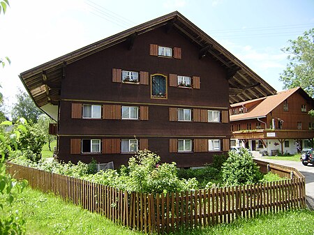 Schmittenmühle Oberschmitten 169, Röthenbach, Giebelseite Osten