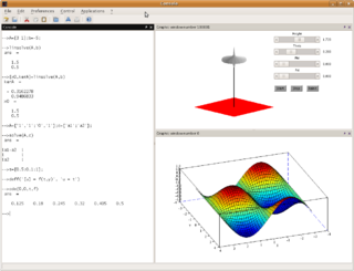 Scilab high-level, numerically oriented programming language