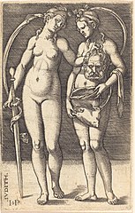 Judith and Her Servant Standing