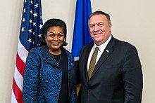 Secretary Pompeo Meets with Saint Lucia Foreign Minister Flood-Beaubrun (49429623198).jpg