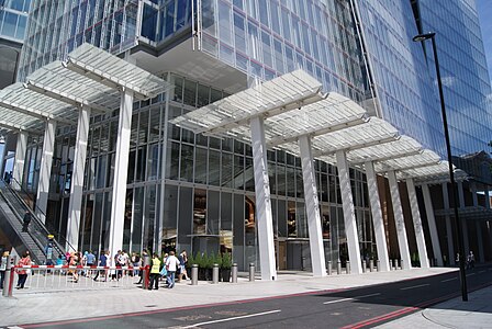 The Shard entrance, London, UK (2012)