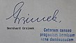 firma di Bernhard Grzimek