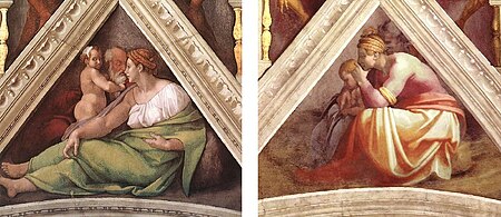 ไฟล์:Sistine Chapel TwoSpandrels.jpg
