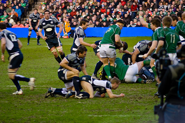 Ireland win over Scotland on 14 March 2009