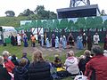 Skovlunde Byteater performing the play Robin Hood.