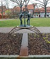 "Grenzschützer" von Karl-Henning Seemann, 2017, Herwig-Bönig-Platz, Duderstadt, Deutschland