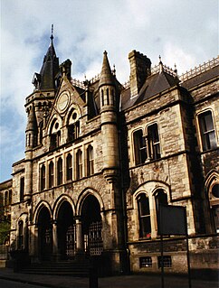 Sligo Courthouse Building in County Sligo, Ireland