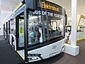 Solaris Urbino 12 electric at the IAA 2016, with its title of Bus of the Year