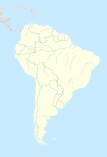 Localização do Peru na América do Sul