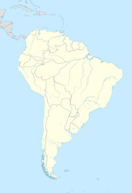 Mappa di localizzazione: America del Sud