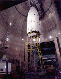 The interior of the Space Power Facility.