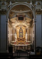 Spoleto, duomo, interno, cappella della santissima icona 01.jpg