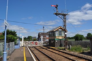 Spooner Row railway station Railway Station in Norfolk, England