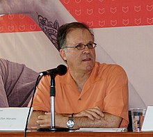 Stavans at the Santiago International Book Fair 2017 Stavans, Ilan -FILSA 20171103 fRF02.jpg