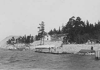 Upplagsplatsen vid Mälaren, 1897.