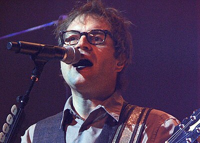 Steven Page, the writer of "Brian Wilson", a top 100 hit for the Barenaked Ladies StevenPage1a.JPG