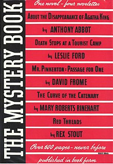 Red Threads first appeared in the 1939 anthology, The Mystery Book Stout-Mystery Book.jpg