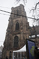 Deutsch: Bild aufgenommen in Straßburg. Turm des Straßburger Münsters. English: Picture taken in Strasbourg. Tower of Notre-Dame de Strasbourg.