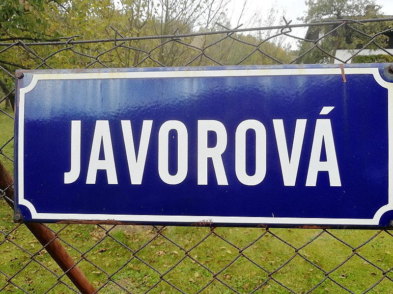 File:Street Javorová in Rožnov pod Radhoštěm.jpg