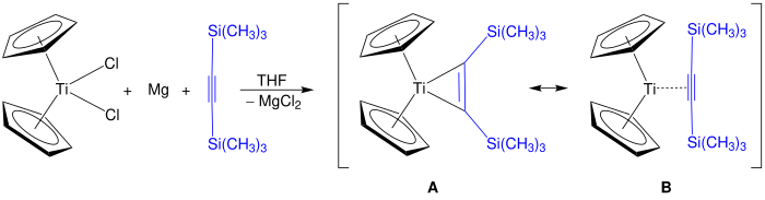 Synthese des Rosenthal-Reagenzes mit Titanocen