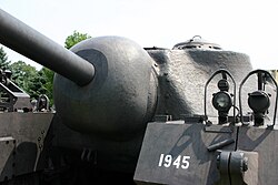T28 Super Heavy Tank Gun Mantlet.