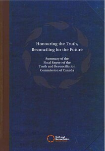 Cover page of the Truth and Reconciliation Commissions final report.