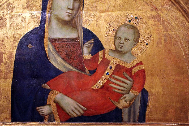 File:Taddeo gaddi, madonna col bambino, 1355 ca. (accademia, firenze) 03.JPG