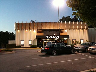 Tara Theatre art house movie theater located in Atlanta, Georgia, USA