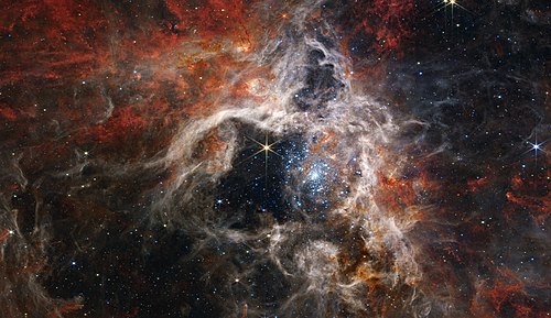 Tarantula Nebula by James Webb Space Telescope