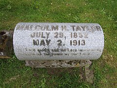 Taylor, Lone Fir Cemetery (2012)
