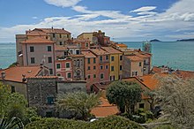 Panorama della frazione di Tellaro