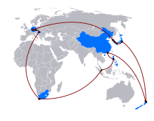 Complete Route Map The Amazing Race Asia 2 Map.svg