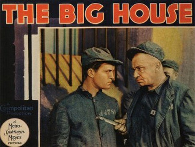 Original lobby card depicting Chester Morris and Wallace Beery