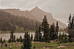 The Cathedral from Allsop Lake