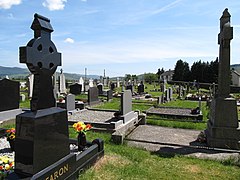 The old section of the graveyard of St Patrick's Chapel, Drumintee - geograph.org.uk - 3504483.jpg