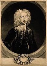 Thomas Symonds.  Mezzotint de G. White según J. Vanderbank, 1 Wellcome V0005709.jpg