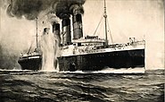 Torpedoed Lusitania