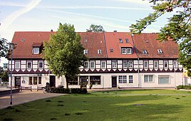 The Tostmannplatz with half-timbered houses