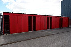 Turnstiles leading to the East Stand at Sewell Group Craven Park, Kingston upon Hull.