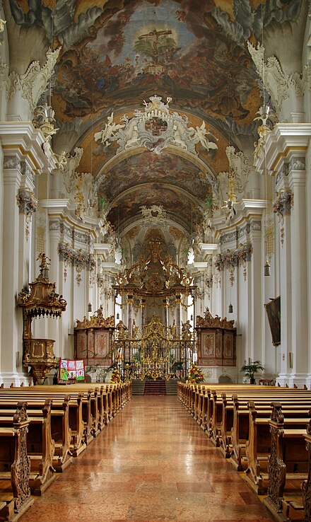 Interior of St. Paul (Sankt Paulin) Church