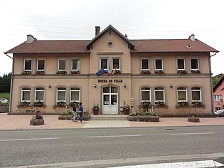 Troisfontaines (Moselle) mairie.jpg
