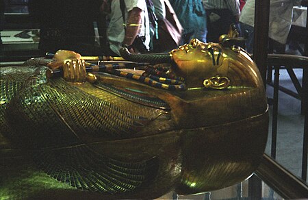 English: Tutankhamun Sarcophagus / Polski: Sarkofag Tutanchamona