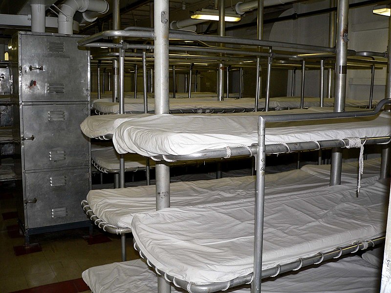 File:USS Hornet enlisted bunks.jpg