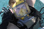 Thumbnail for Full-face diving mask