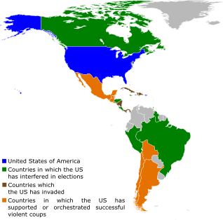 United States involvement in regime change in Latin America