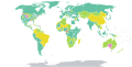 Unrestricted Age of consent by country (Male - Heterosexual)