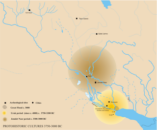 <span class="mw-page-title-main">Jemdet Nasr period</span> Archaeological culture of Mesopotamia